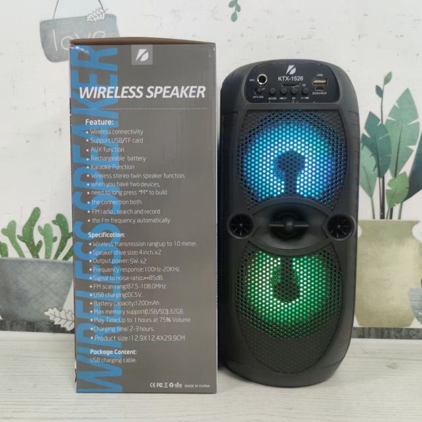 Ktx Kts Wireless Rechargeable Bluetooth Party Outdoor Portable