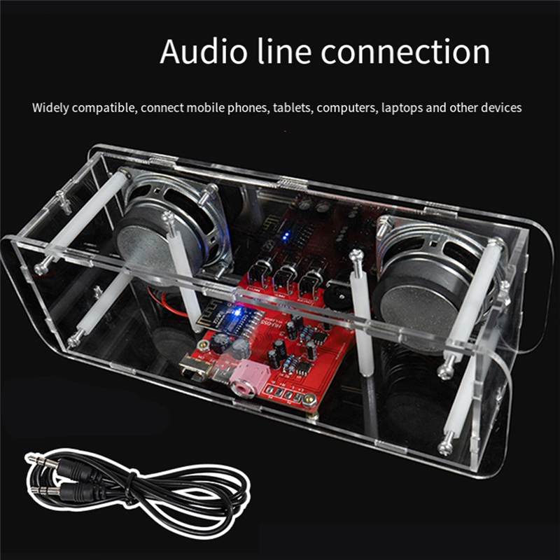 Diy Bluetooth Speaker Kit Electronics Diy Soldering Project Practice