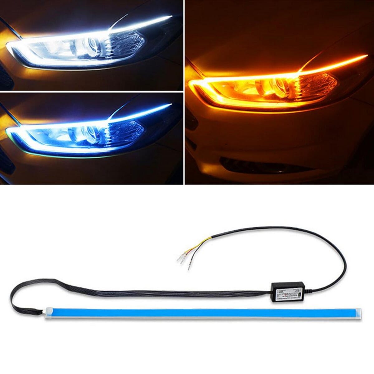 Excellence Quality Pcs Cm Led Car Drl Daytime Running Lamp Strip