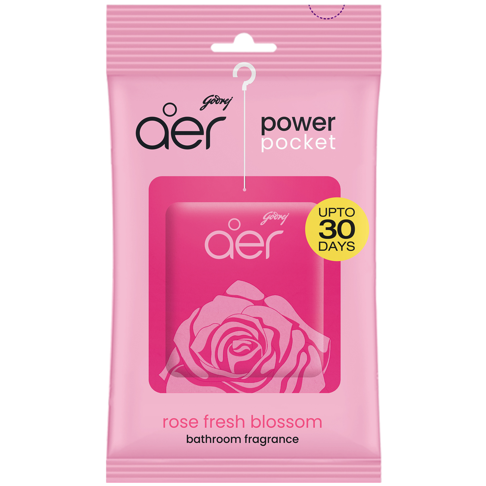 Godrej Aer Power Pocket Air Freshener Rose Fresh Blossom Daraz Lk