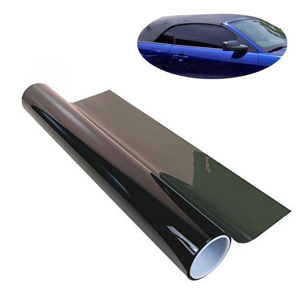 Rollo Polarizado De Cristal Para Ventana De Casa Tinte Negro 50x100cm