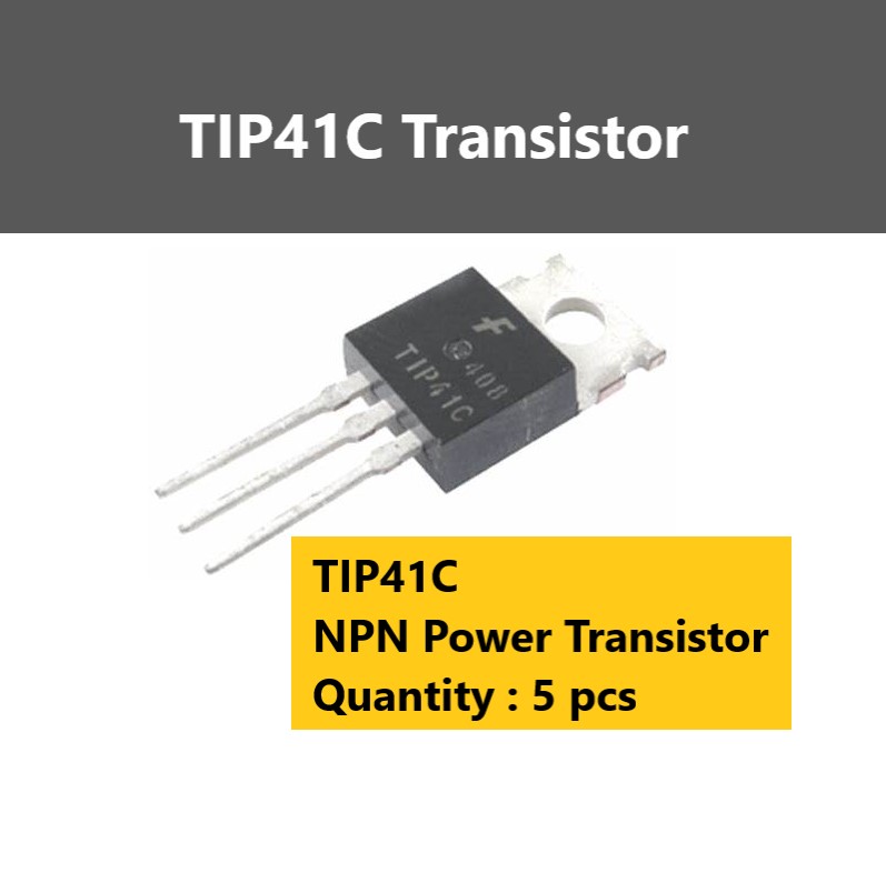 5 Pcs Of TIP41C NPN Power Transistor Daraz Lk