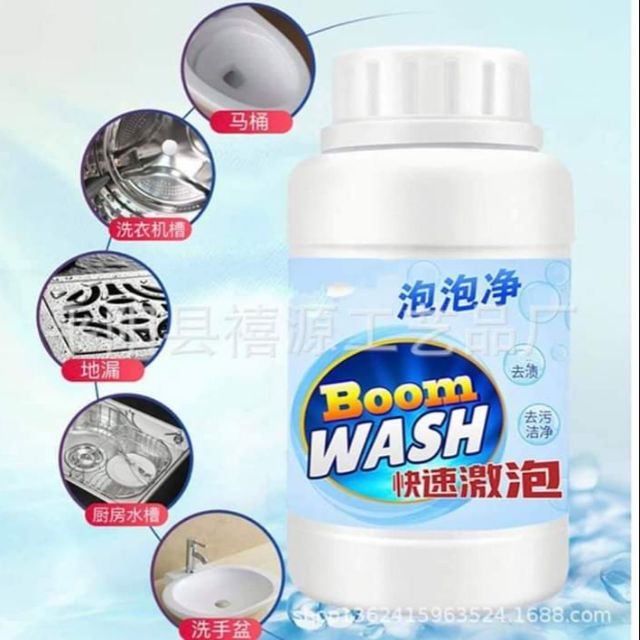 Self Toilet Bowl Cleaner Multipurpose Magic Boom Wash Block Cleaner