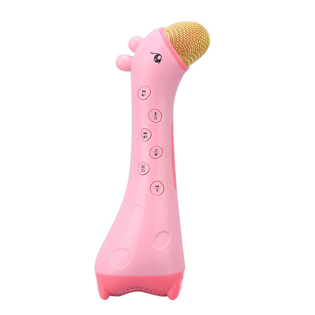 pink bluetooth microphone