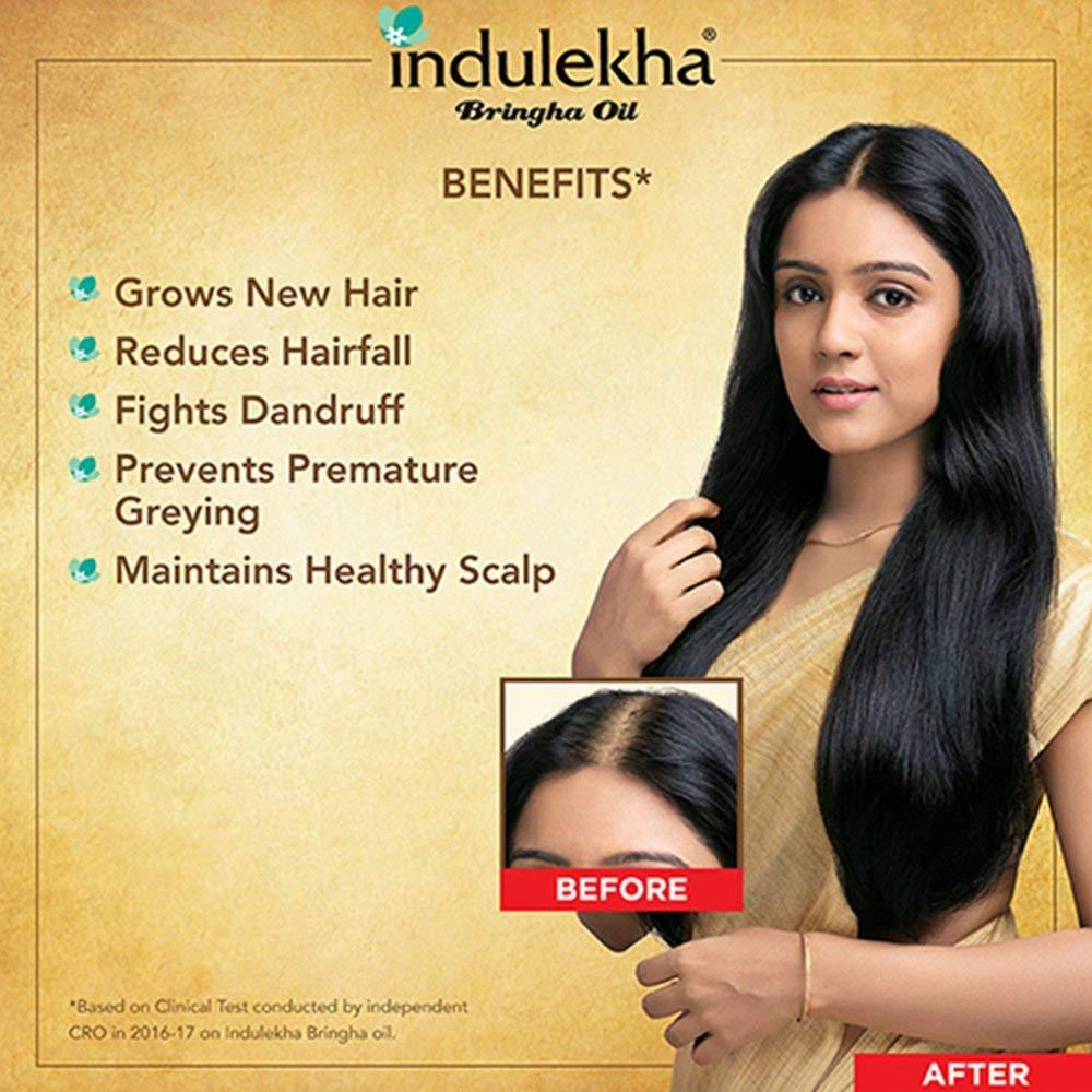 Indulekha Bhringa Hair Oil (100ml). 