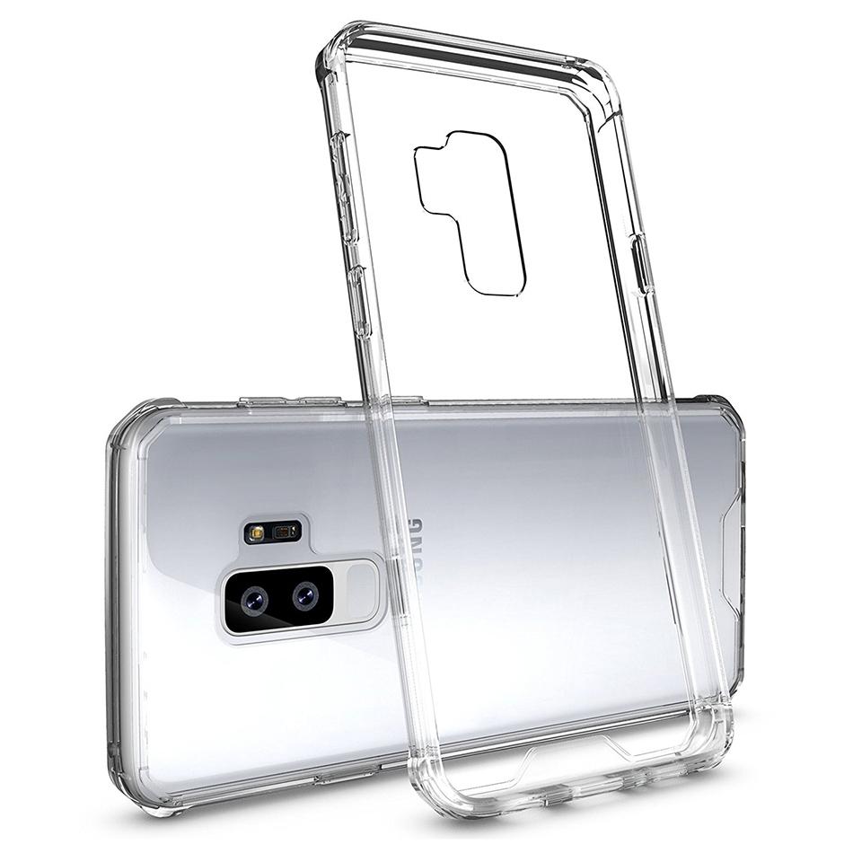 Transparent Soft Silicone Case for Samsung Galaxy S9 Plus