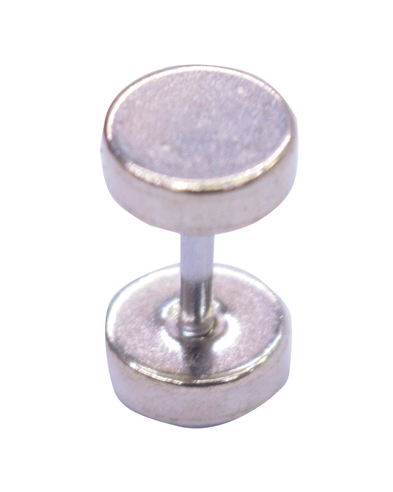 Men's Silver Earring Pack Stainless Steel - Silver