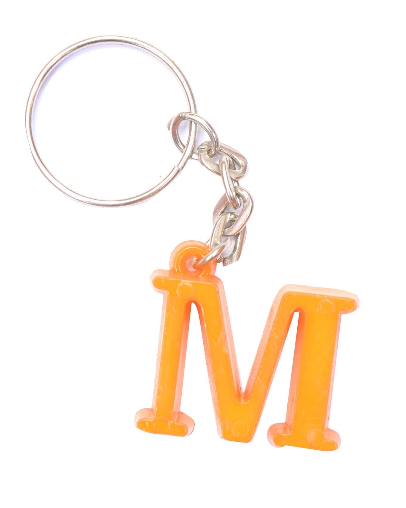 Plastic Key Chain - Orange