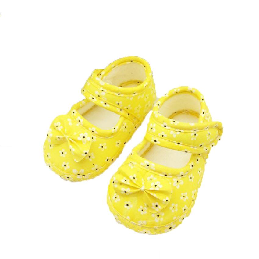 yellow sandals for baby girl