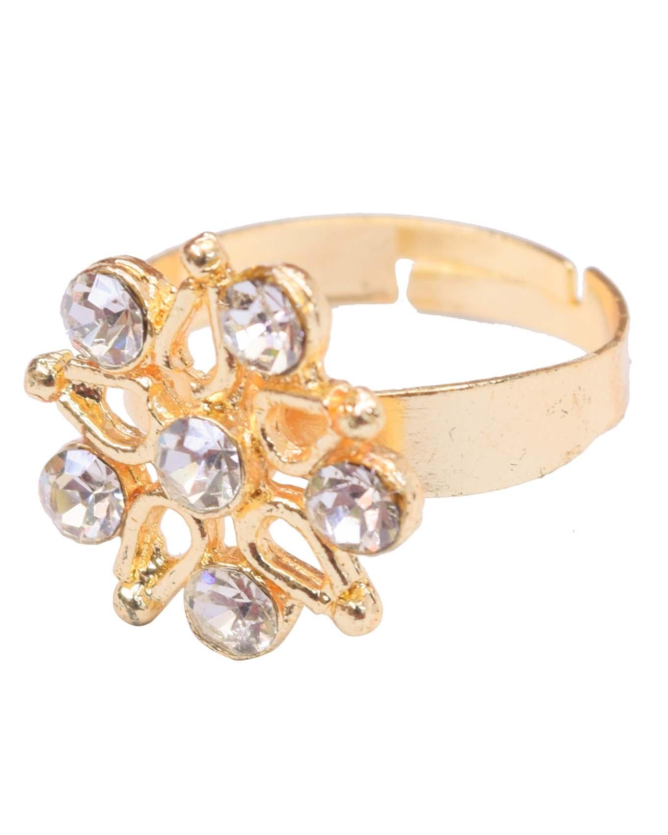 Women's  Fancy  Gold Ring - Multi