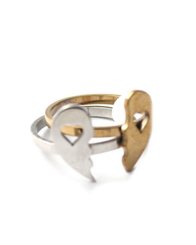 Men's Multicolor stainless steel couple rings
