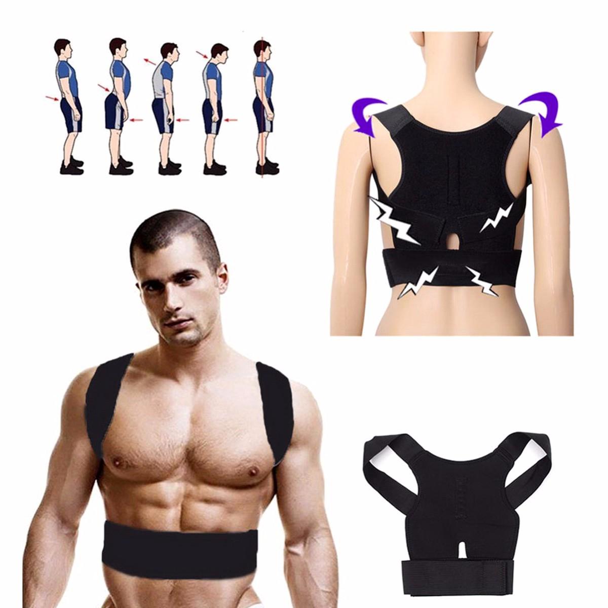 adjustable magnetic posture corrector belt