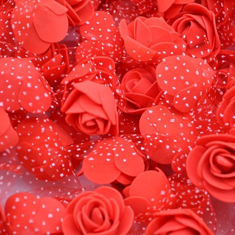 12 Pcs Artificial Rose Flowers For Wedding And Decorations