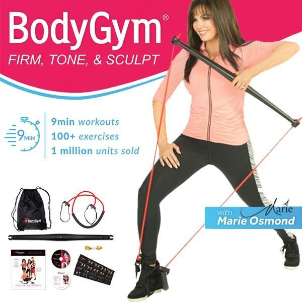 Bodygym Resistance Bands  Portable Gym Stregnth Resistance Home Gym Body Gym With Marie Osmond. 