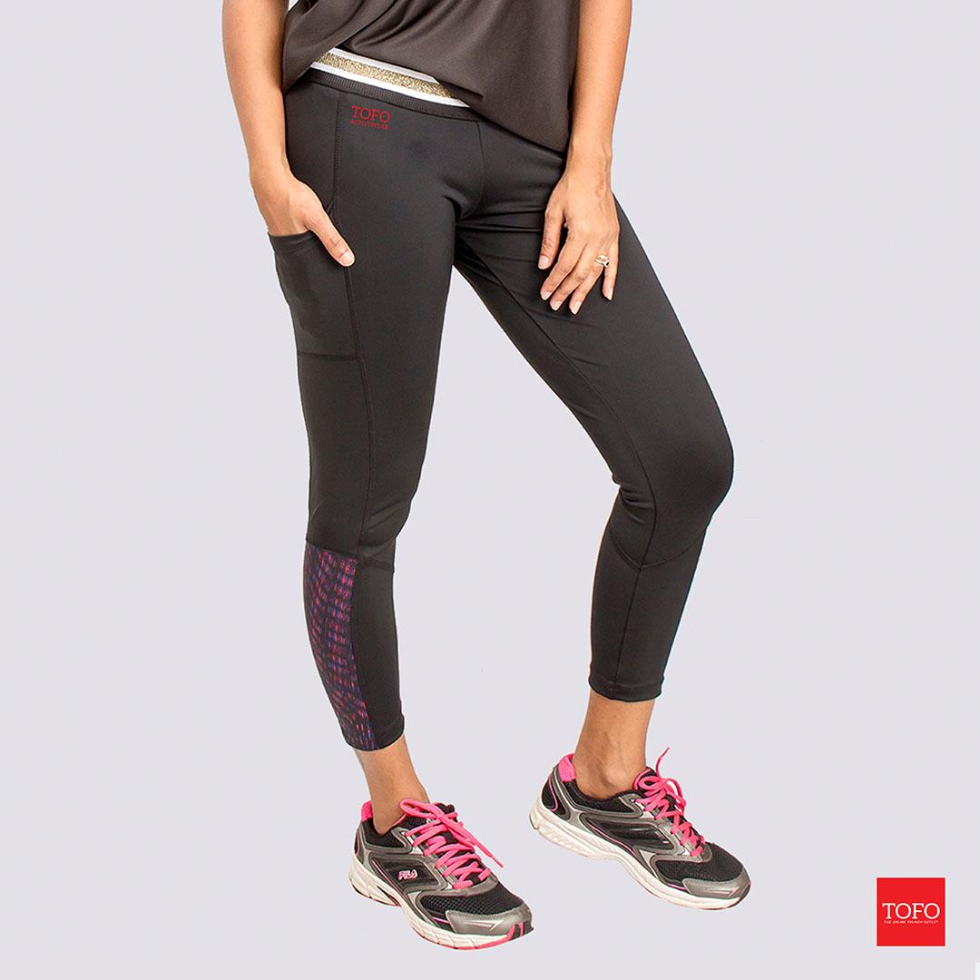 Tofo Activewear Leggings In Black. 