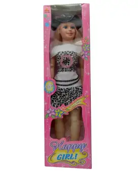 happy girl doll