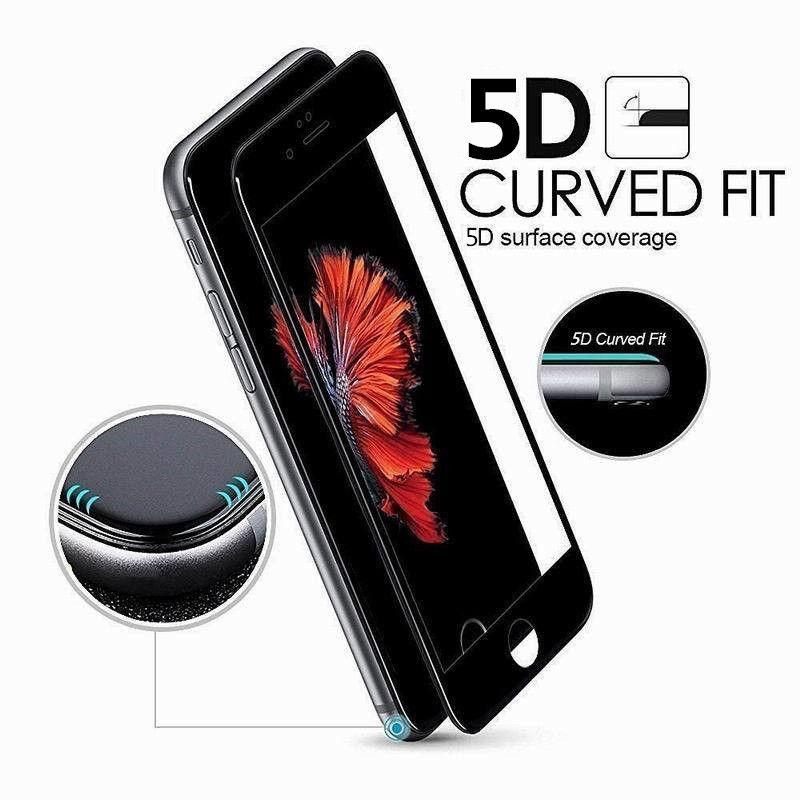 5D Tempered Glass For Apple iPhone 6/6S. 