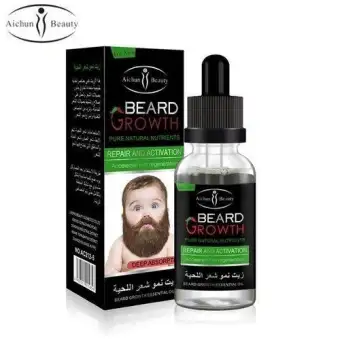 Beard Growth Essential Oil Pure Natural Nutrients Skin Cleansing