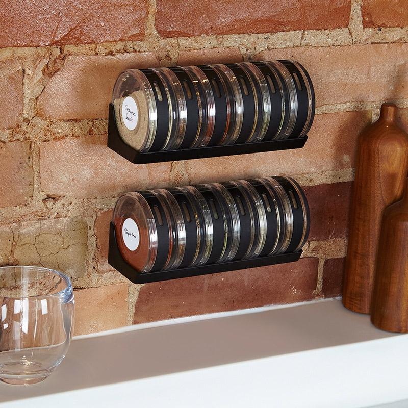 Cylindra Modular Spice Rack. 