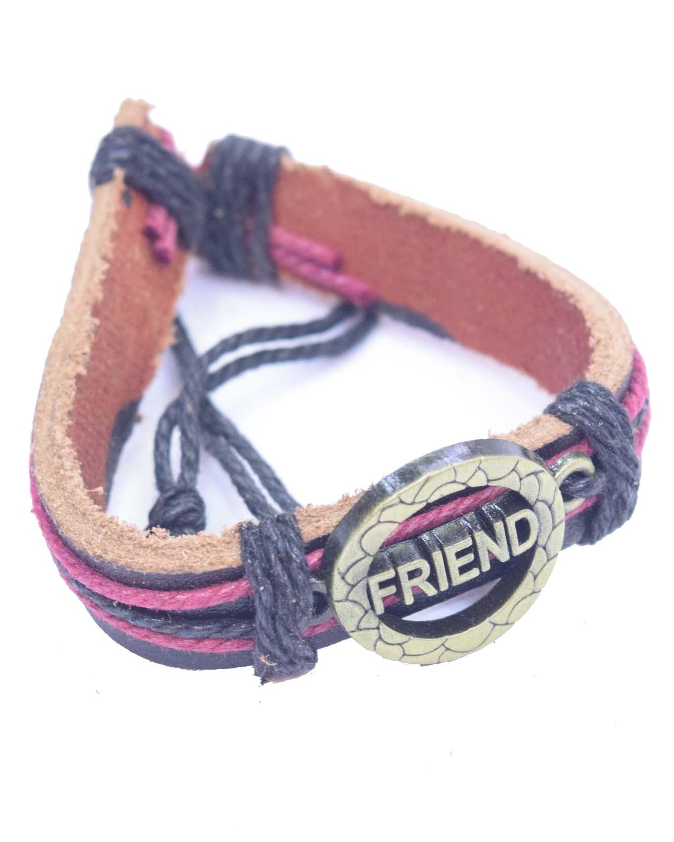 Men's Black  Stylish And Cool Bracelet