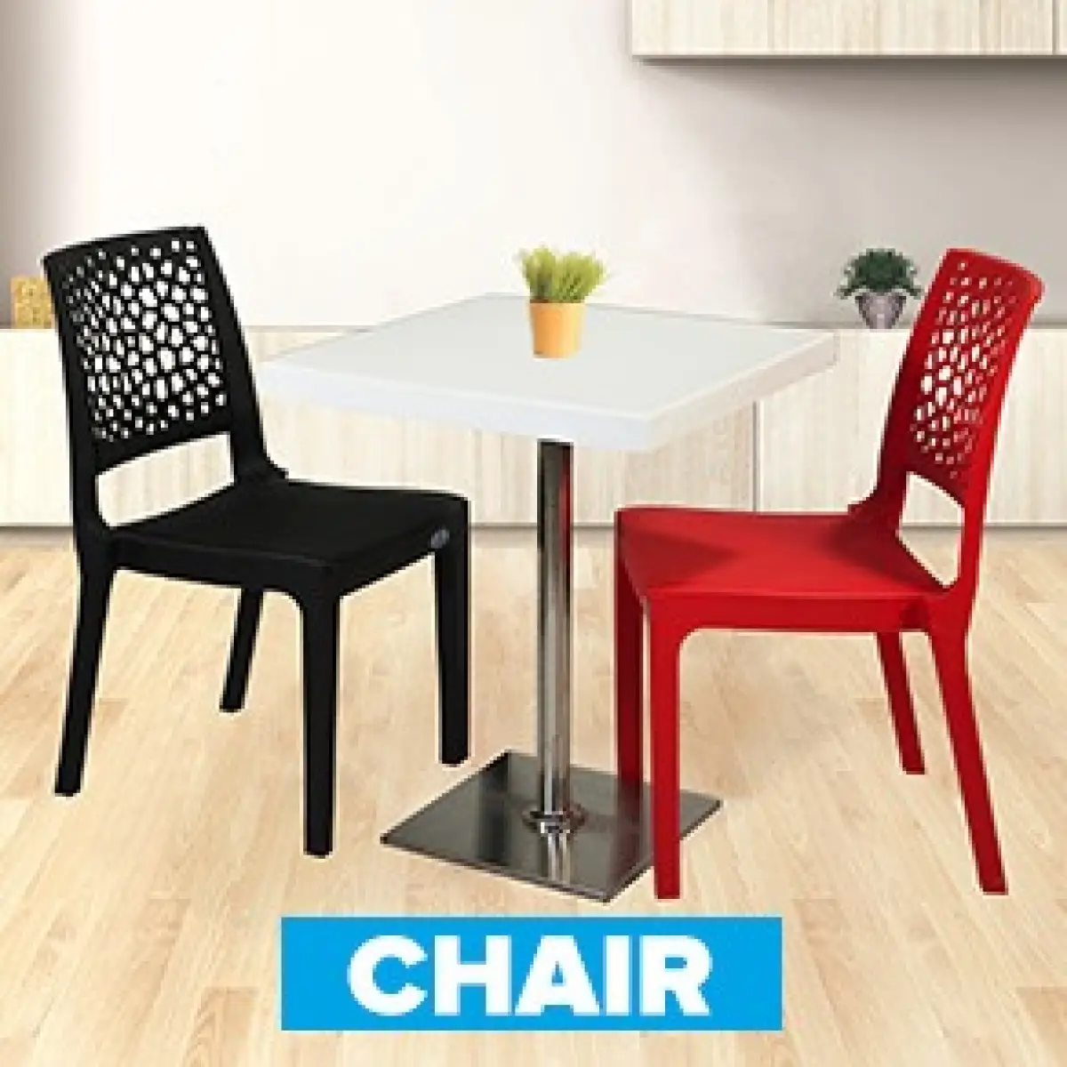 Nilkamal plastic table chair set online price