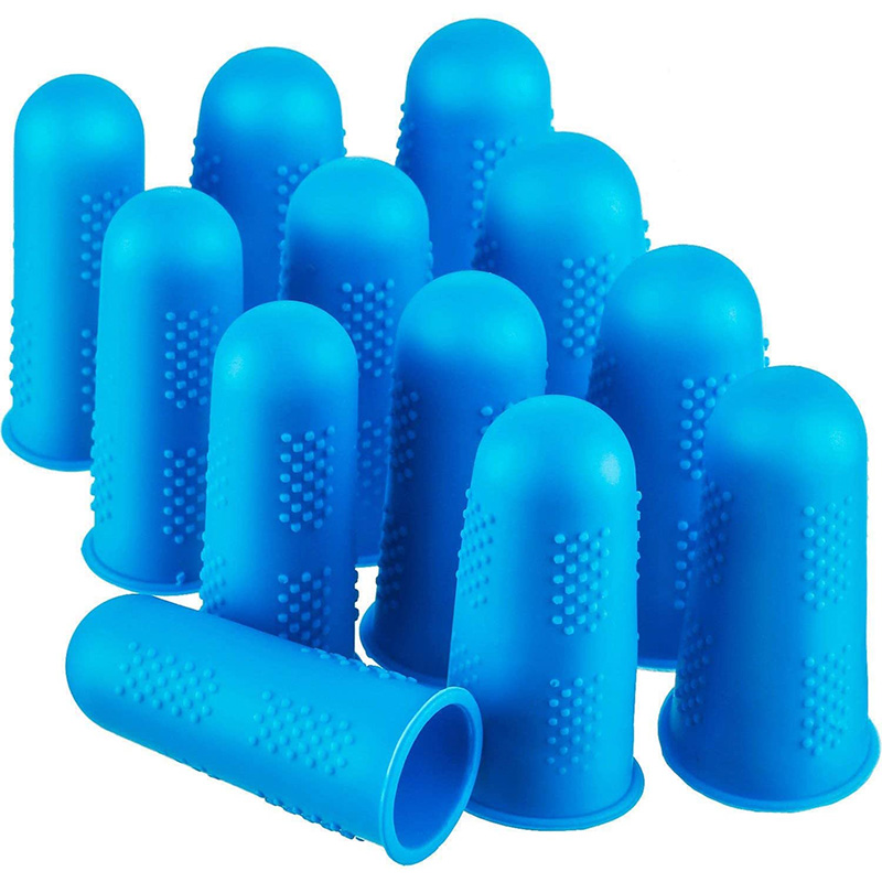 (New)12 Piece Finger Cot ilicone Finger Protection Cover Cap Fingertip Protector Heat Reitant Finger Leeve 3 ize. 