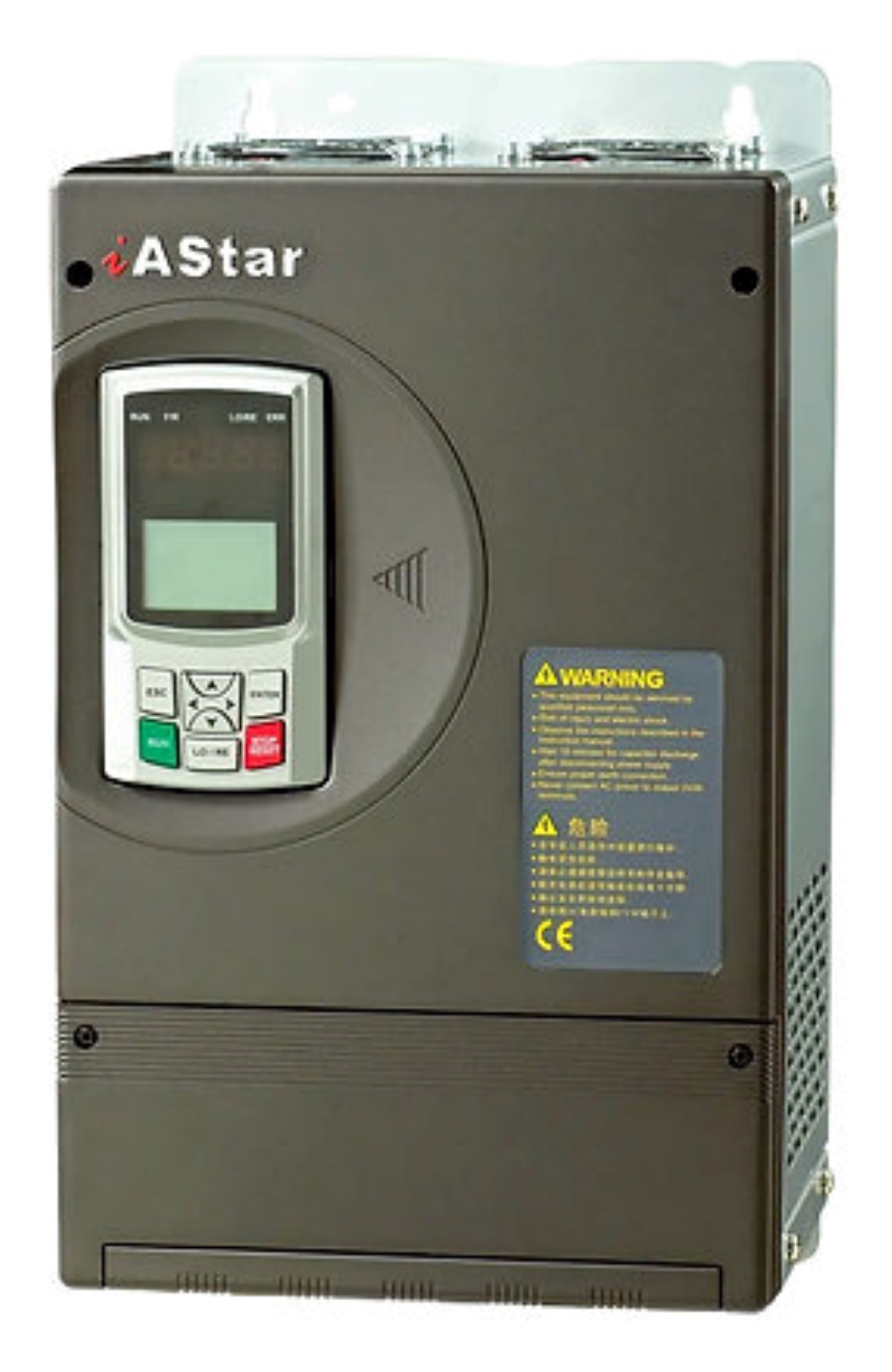 iASTAR Industrial-Duty 380VAC 5.5KW - 15KW VFD VSD Medium-Duty Variable Frequency/Speed Drive Frequency Inverter. 