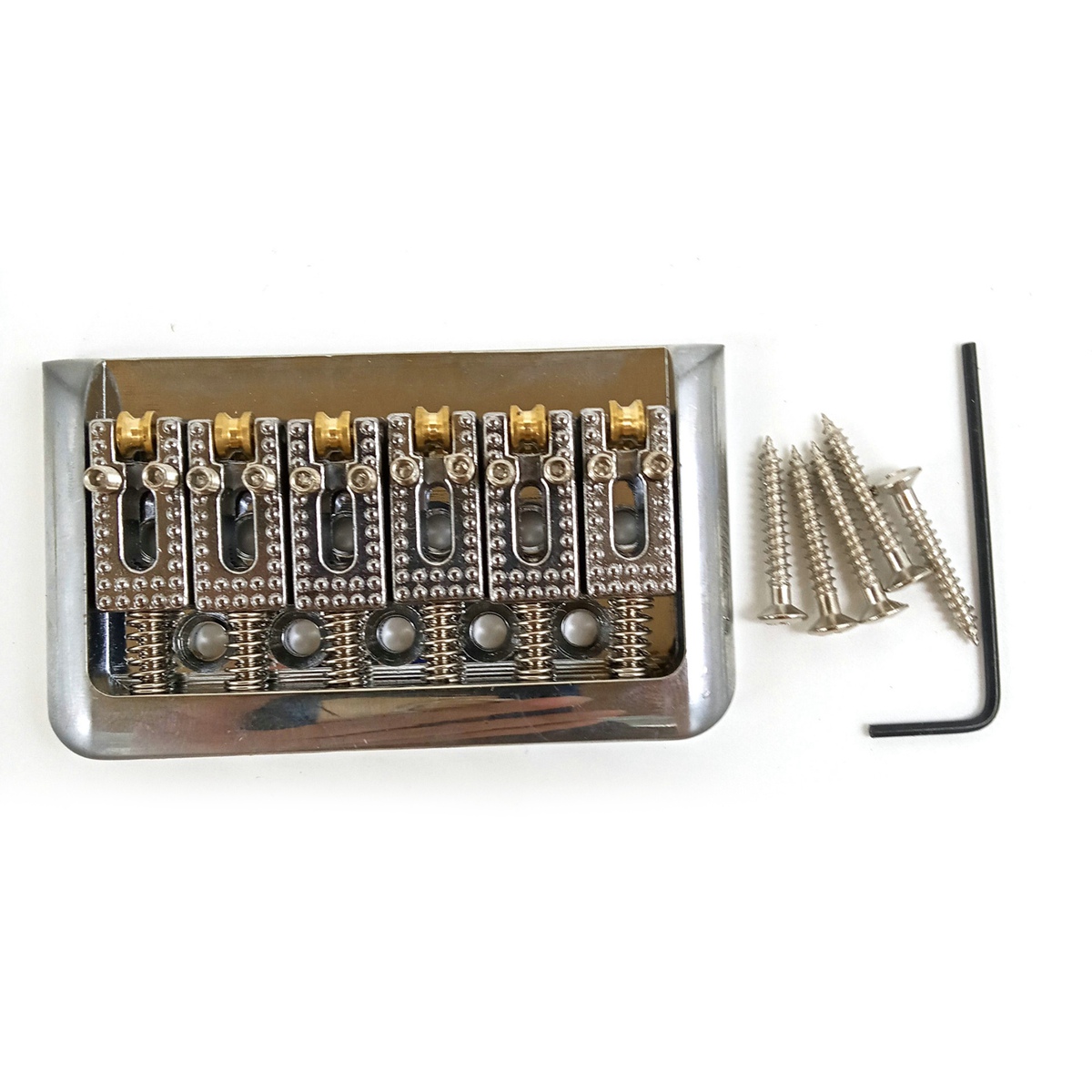 1 Set Children'S Qin Bridge Guitar Hardtail Bridge Saddle Electric