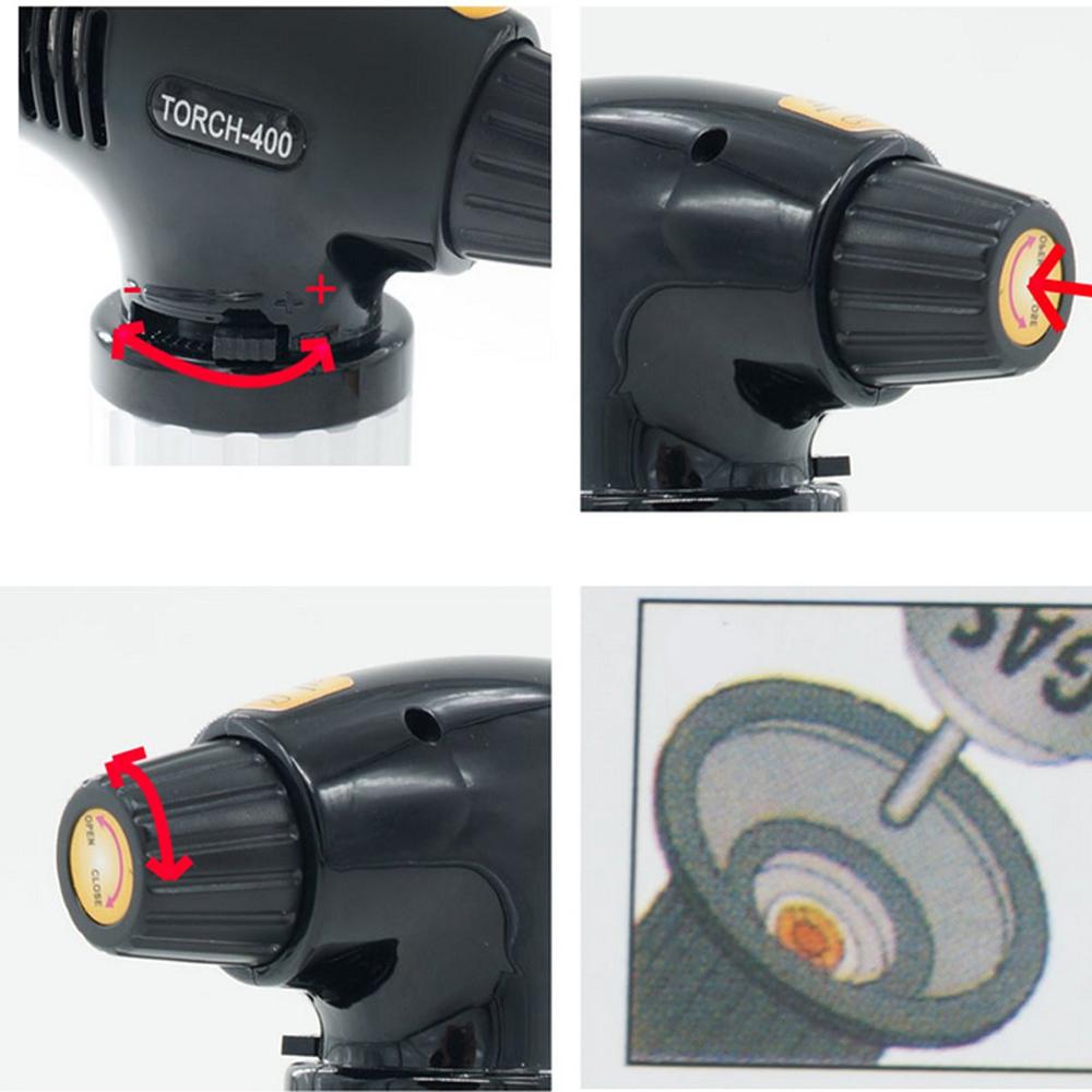 Cooking Torch Refillable Kitchen Tetrane Culinary Burner Creme Brulee Blowtorch Without Tetrane Pneumato. 