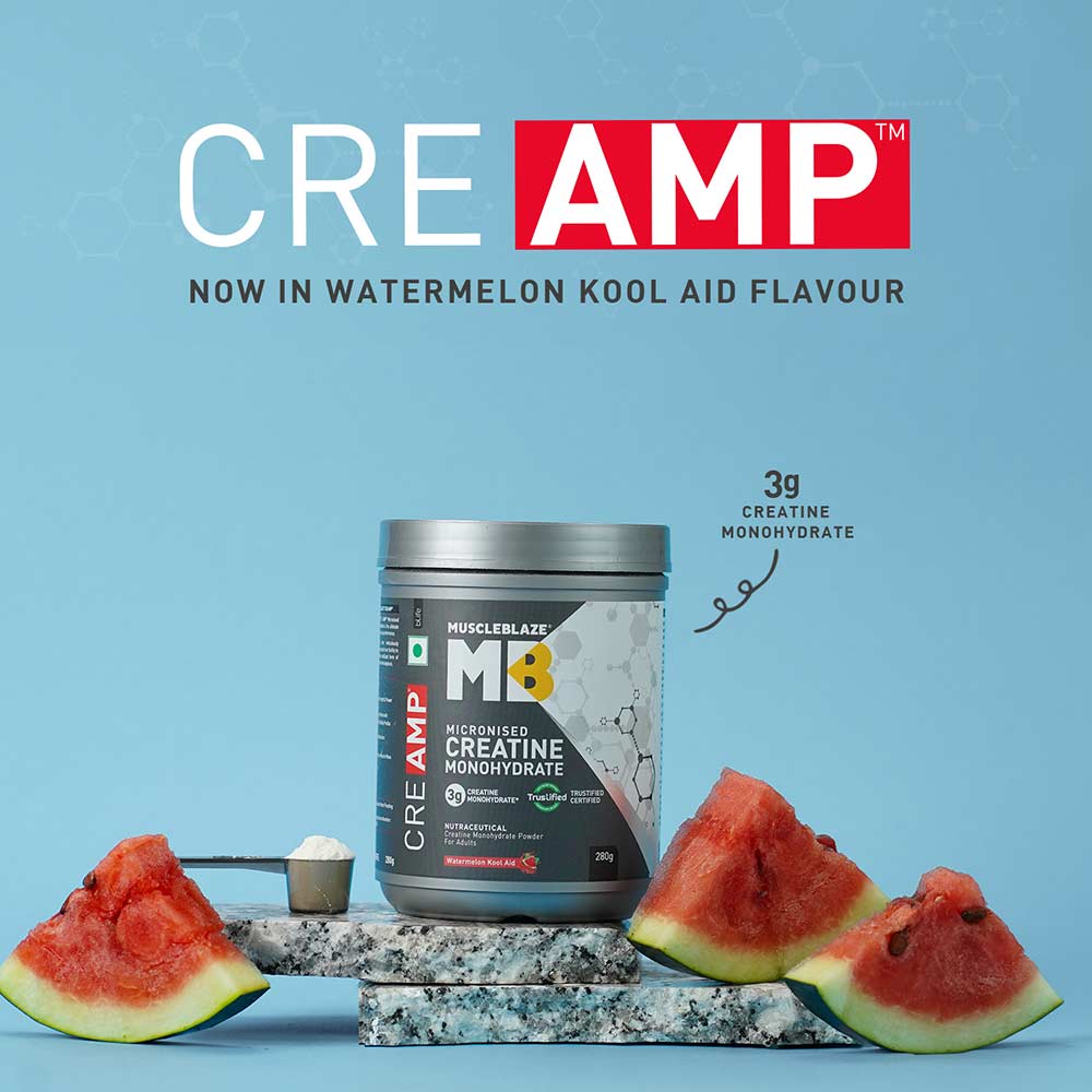 Muscleblaze Creatine Monohydrate CreAMP, 250 g. 