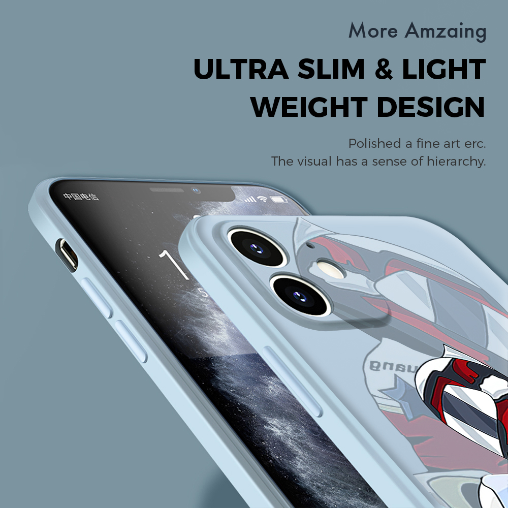 AMORVOR for Huawei P20 Lite Nova 3E Back Cover Cartoon Motorcycle Soft Case Multicolor Liquid Silicone Phone Cover. 