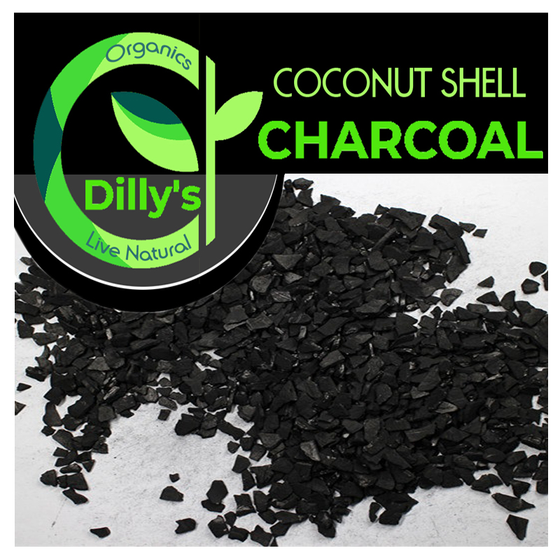 Coconut Shell Charcoal Naturally Burnt  250g/500g. 