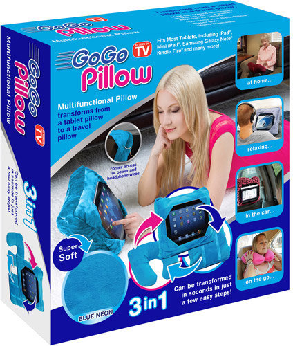 Tablet Holder Gogo Pillow As Seen On TV GoGo Pillow Tablet Holder