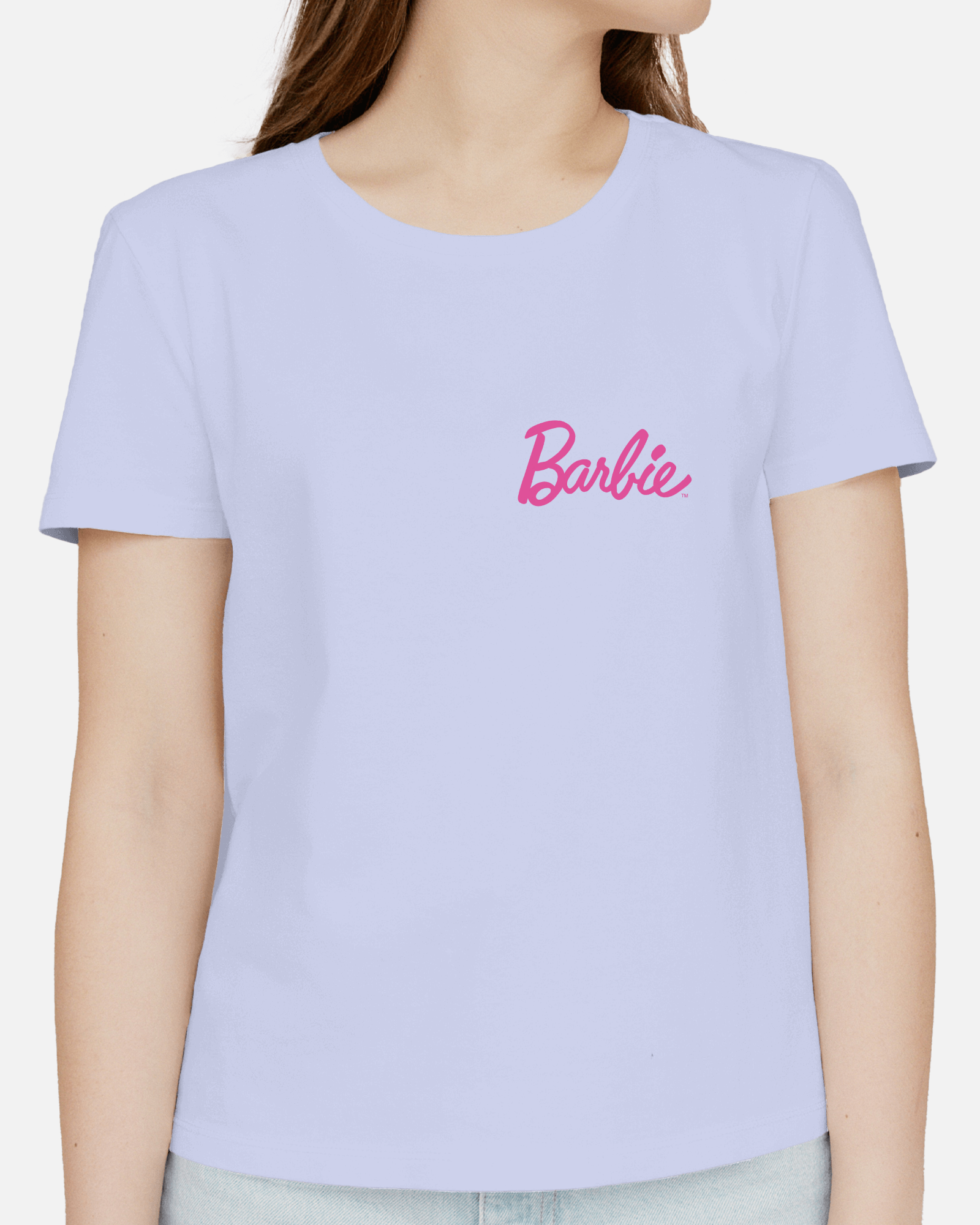 Barbie Girl T-shirt 100% Cotton Pink Color  Women's Tshirts. 