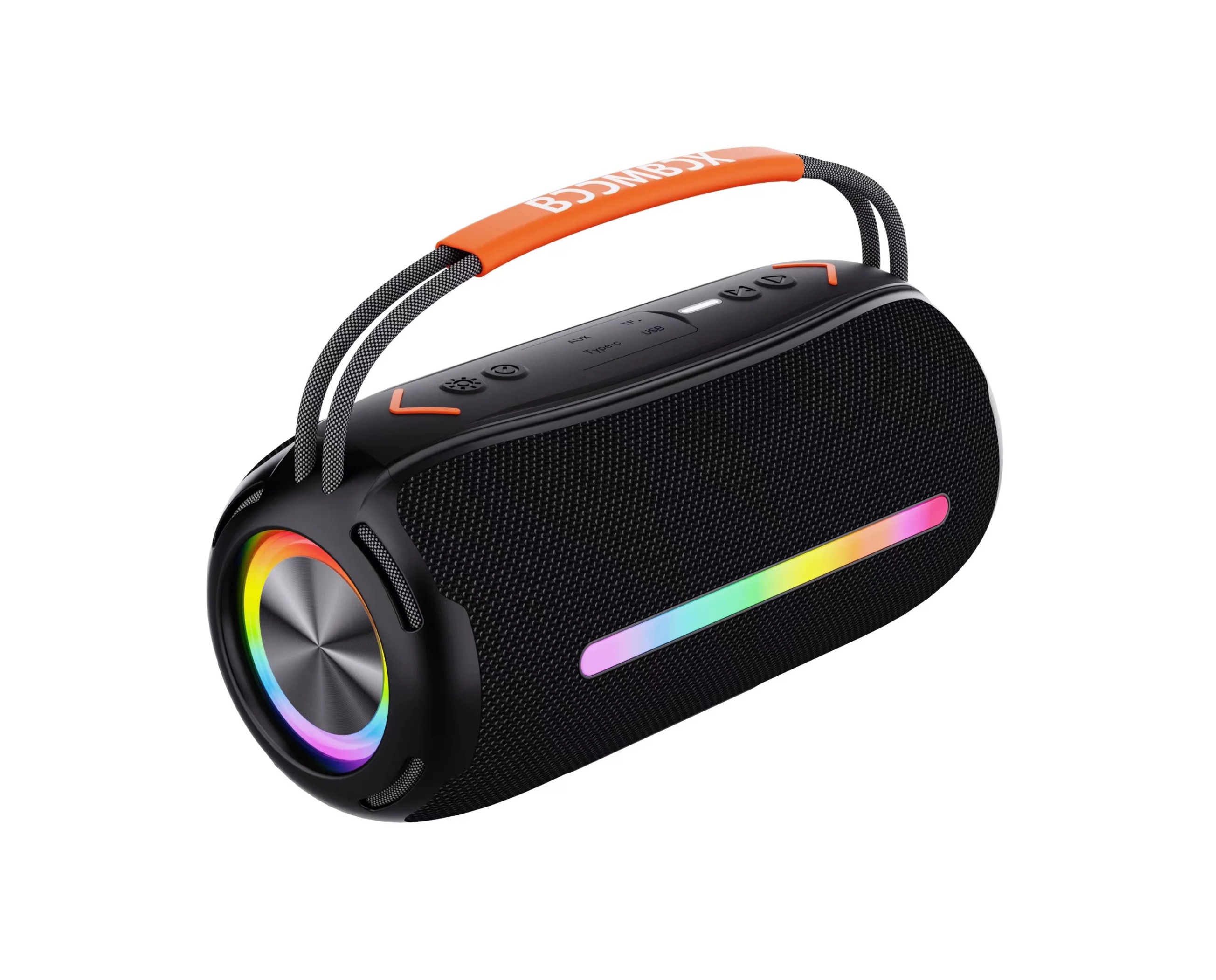 JBL Hot Selling Boombox 360 Portable Speaker Wireless BT Boombox 360 With RGB Light Waterproof Stereo Music Bass For Phone Home Party Outdoor