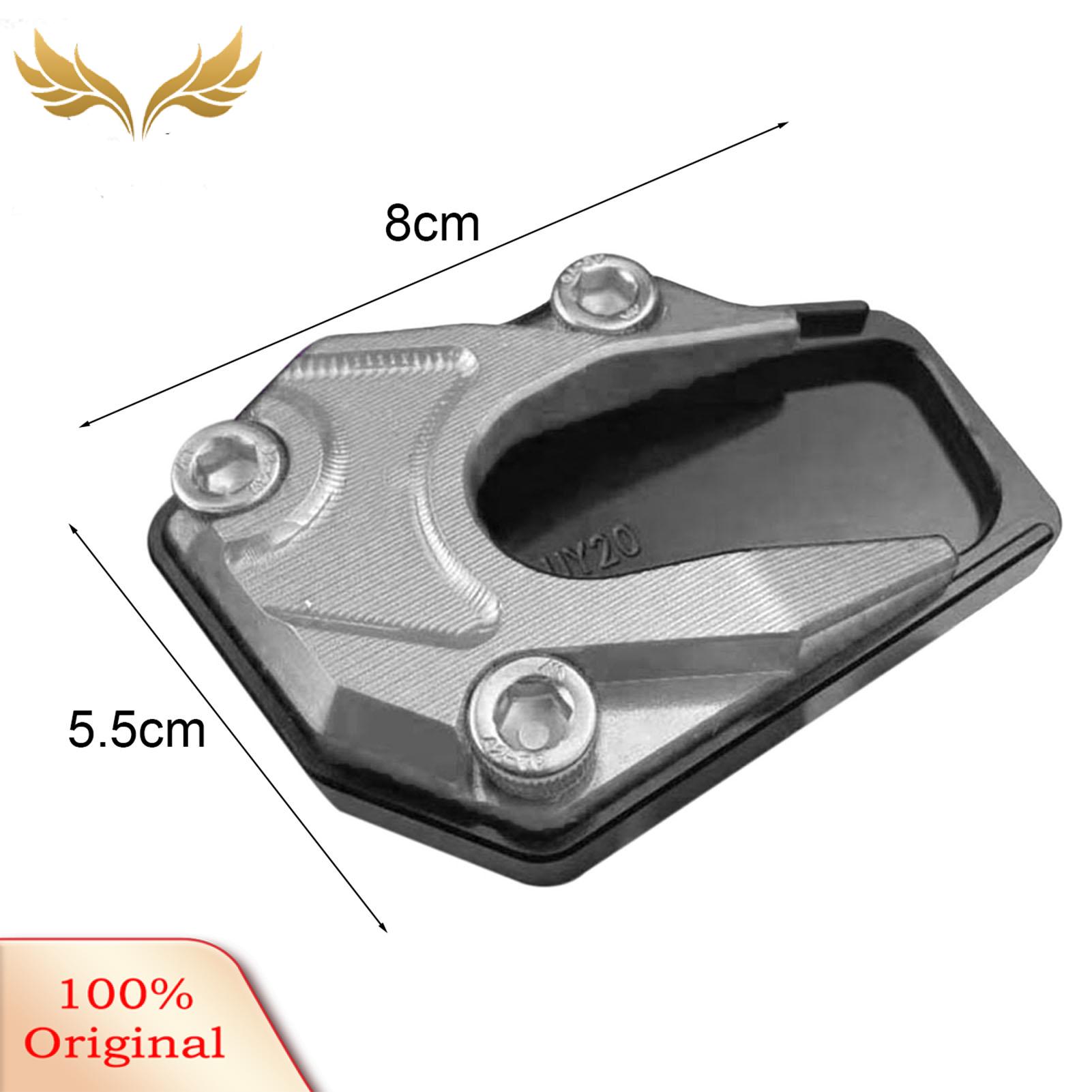 SuperRide Easy Installation Motorcycle Stand Pad Motorcycle Kickstand Extension Pad for Enhanced Stability Easy Install Non-slip Design Motorbike Accessories for Riders Motorcycle Kickstand Pad. 
