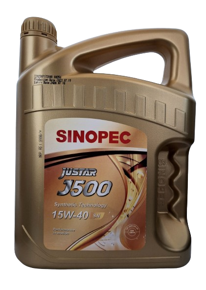 SINOPEC 15W40 SEMI-SYNTHETIC Engine Oil (Made in Singapore) 8000KM Service Interval. 