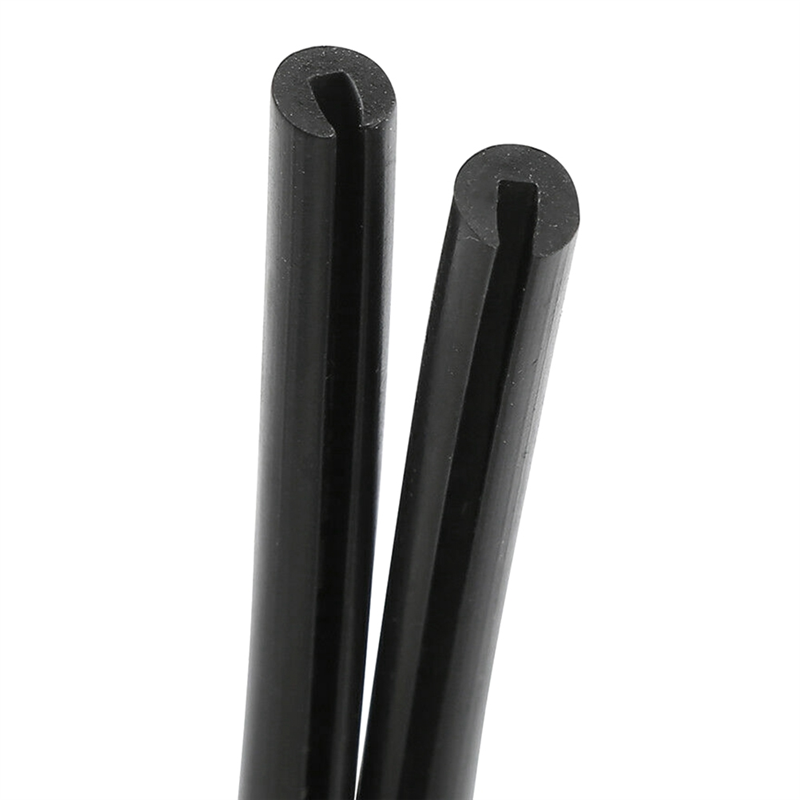 2PCS Black 39In Inner Fairing Trim Seal Fit for Harley Touring Electra Street Glide Parts. 