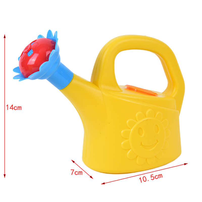 Sprinkler Watering Can Cute Cartoon Kids Plastic Flowers Bottle Beach Spray Toy Sunlight Mall. 