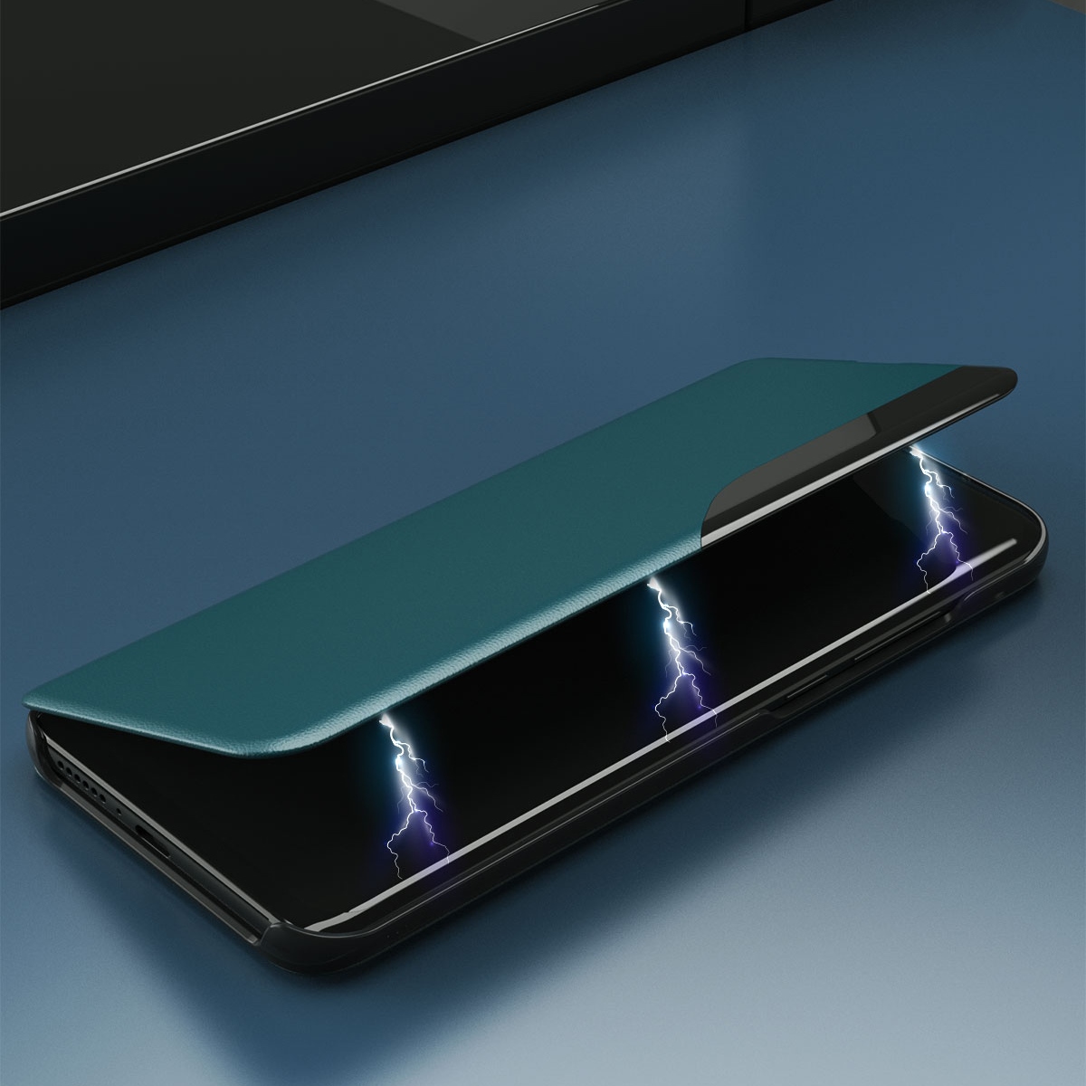 For OnePlus Nord 2 5G Smart View Window Flip Stand Cover PU Leather Protective Case. 