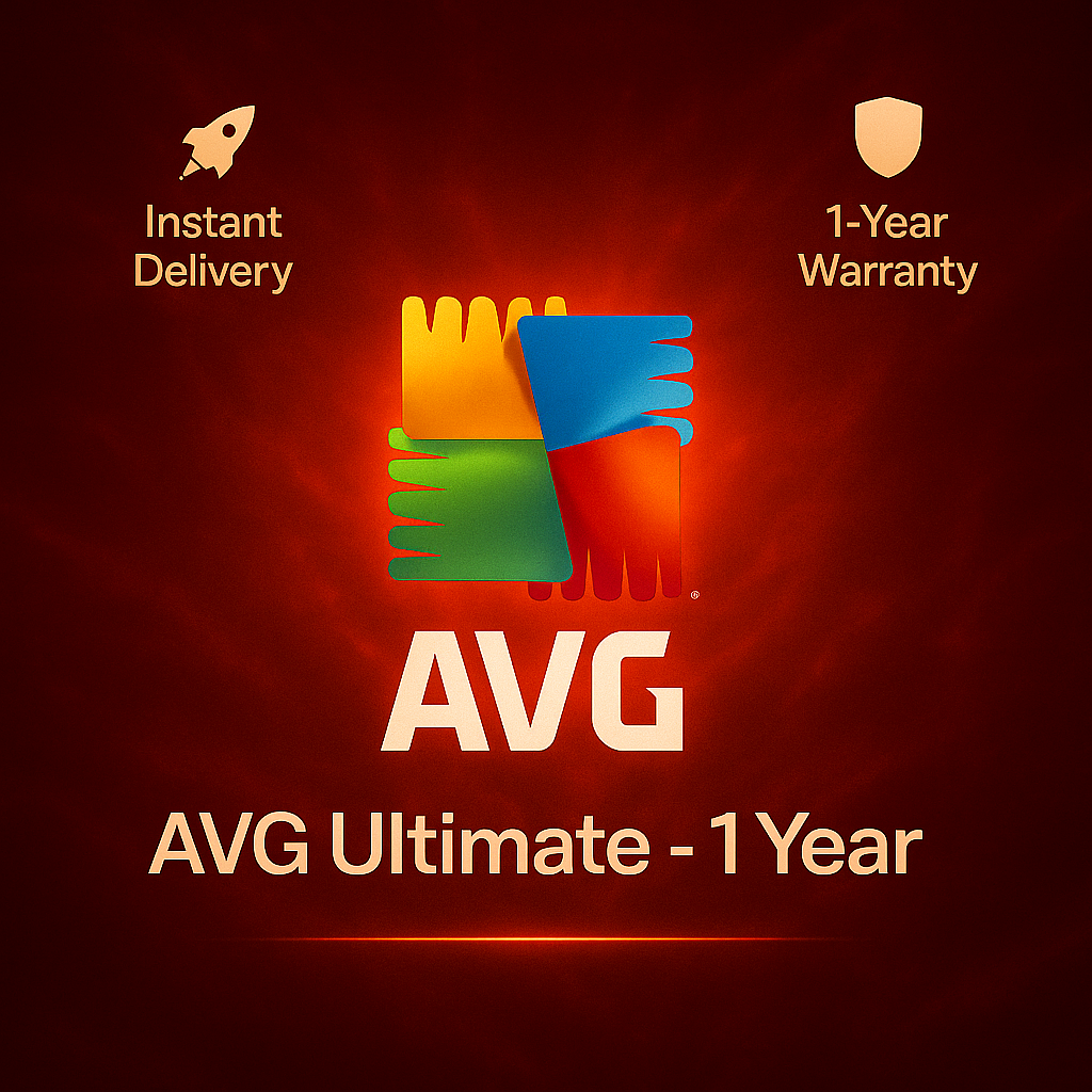 AVG Ultimate 1-Year Subscription | Antivirus, TuneUp & VPN | 1 Windows PC | Instant Key - Instant Delivery