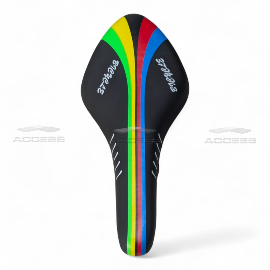 Bicycle Seat FIZIK Saddle Racing Road Bike Original High Quality FIZIK Brand Cycling Seat - Rainbow Black/White, Black. 