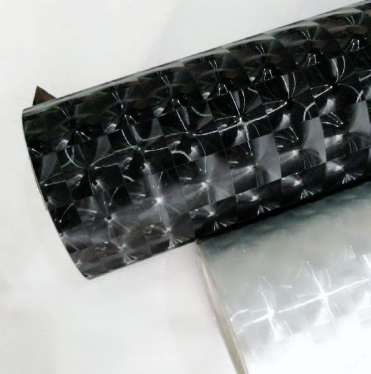 30 x 150 cm Cat Eye 3D Black Vinyl Car Bike Wrap Sheet Roll Film Car