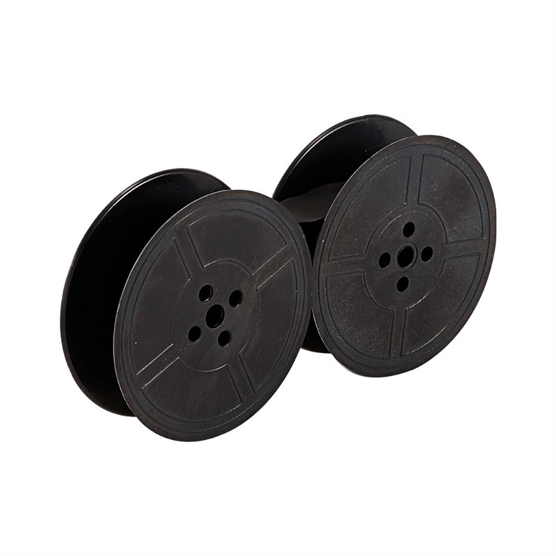 5Pcs Twin Spool Typewriter Ribbon Black Typewriter Ribbon Twin Spool Replacement Pack for Most Typewriter Black. 