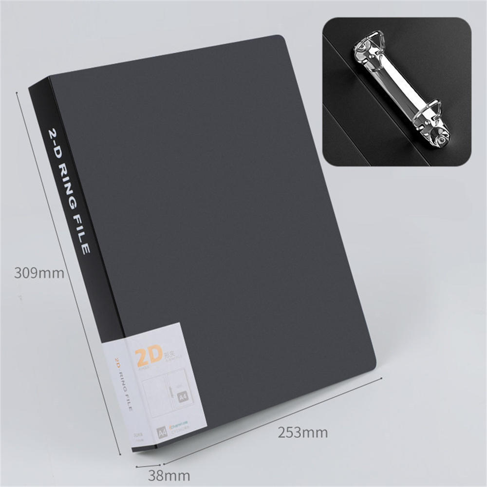 A4 Binder D-Type Punch Folder Office Storage File Ring Waterproof Test ...