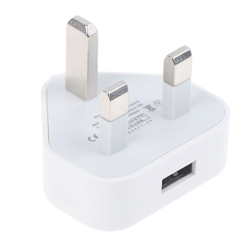 Speedy Fast 1 Port USB Charger 3 Pin UK Mains Wall Plug Adapter ORIGINAL