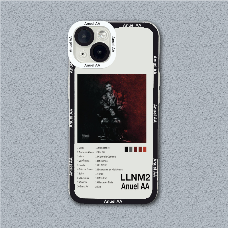 Anuel AA Real Hasta La Muerte Soft Clear Phone Case For iPhone 16 Cases iPhone 11 12 13 14 15 Pro Max XS X XR 7 8 16 Plus Cover. 