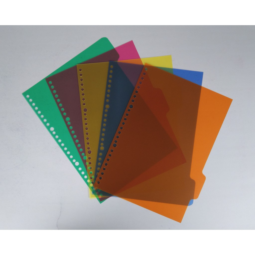 Veco Classify 26-Ring Binder Notes Index Set (5 tabs only). 