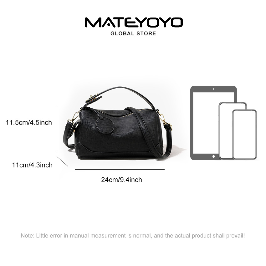 MATEYOYO Women's Shoulder Bag Pillow Bag Fashion Handbag Cross-body Bag Messenger Bag Litchi Pattern Design Large Capacity Adjustable Shoulder Straps PU Leather. 