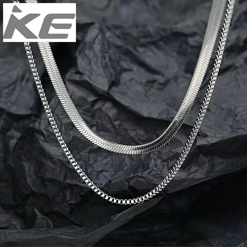 Fine 925 sterling silver Flat snake box 